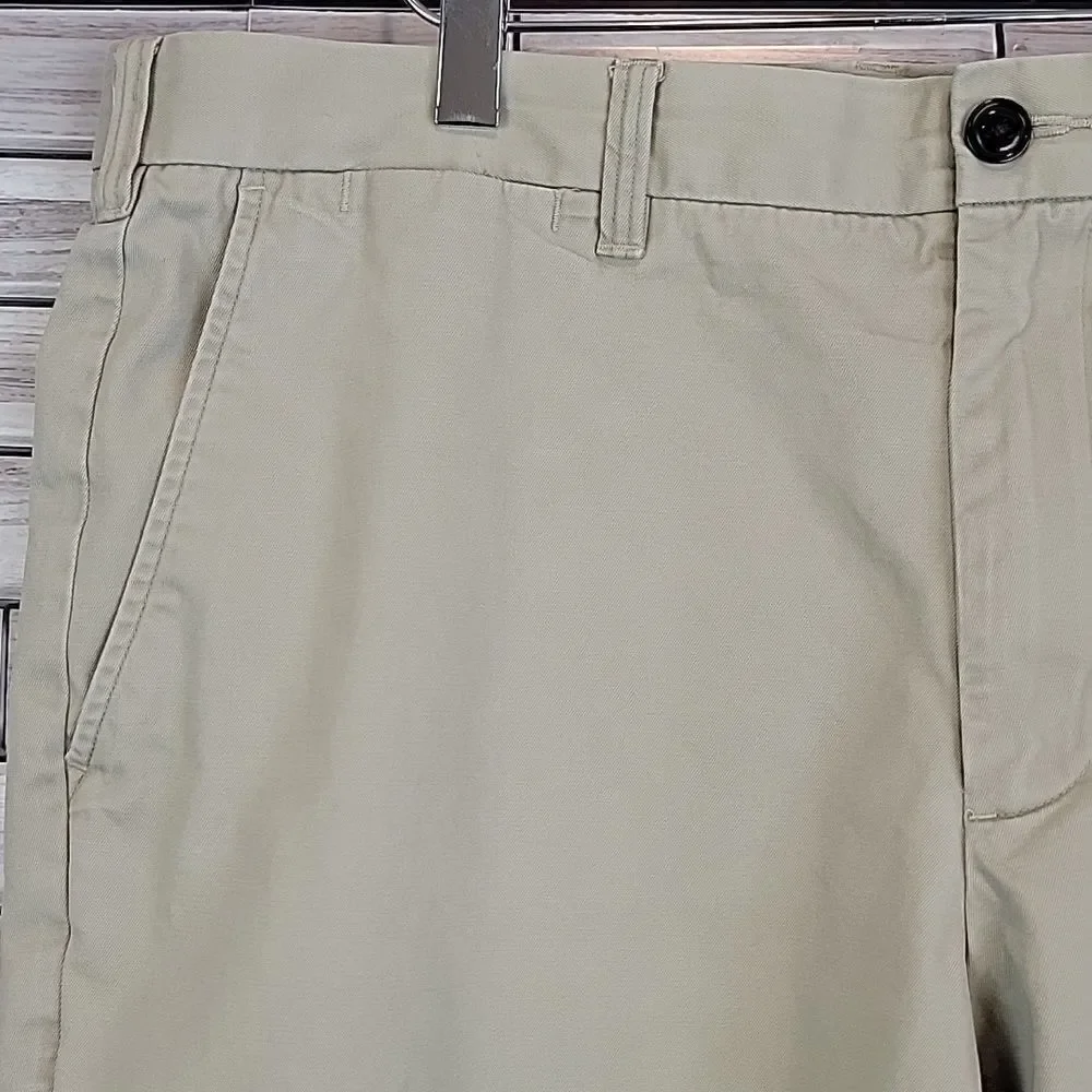 Lands End Men's khaki Chinos Size 36